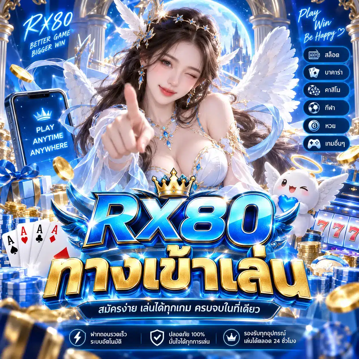 rx80 ทางเข้าเล่น